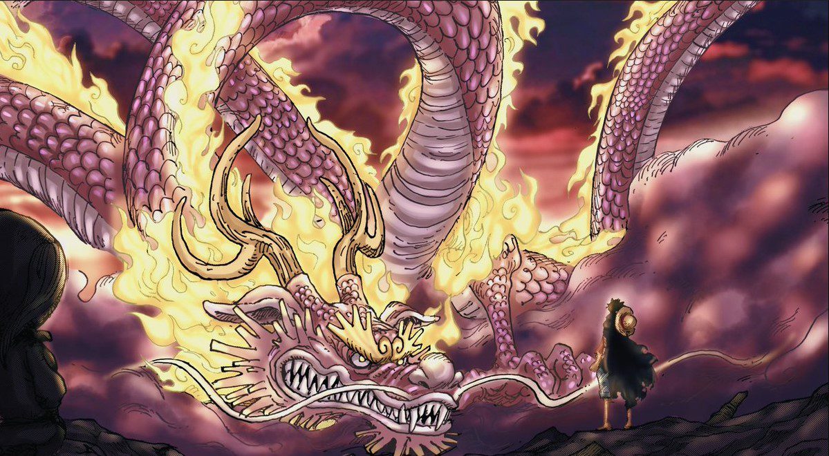 🧛🏼 on X: #ONEPIECE Chapter 1,100 will feature DRAGON. Chapter